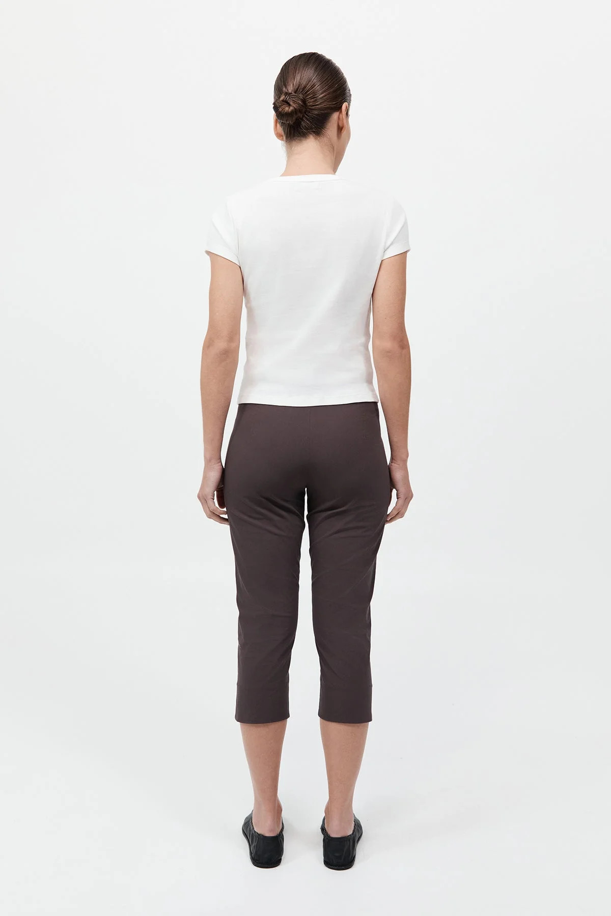 Slim Capri Pant - Chocolate Plum | St. Agni (US, UK, EU)