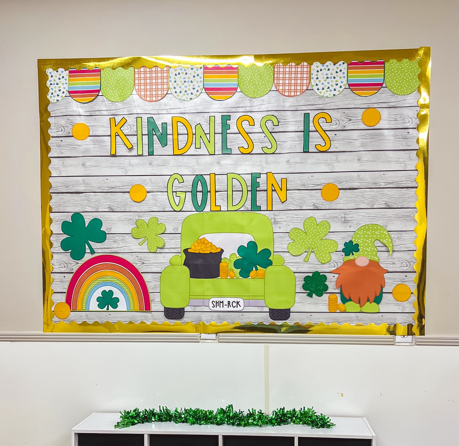 Kindness is golden☘️✨march bulletin board ideaas

#LTKSeasonal