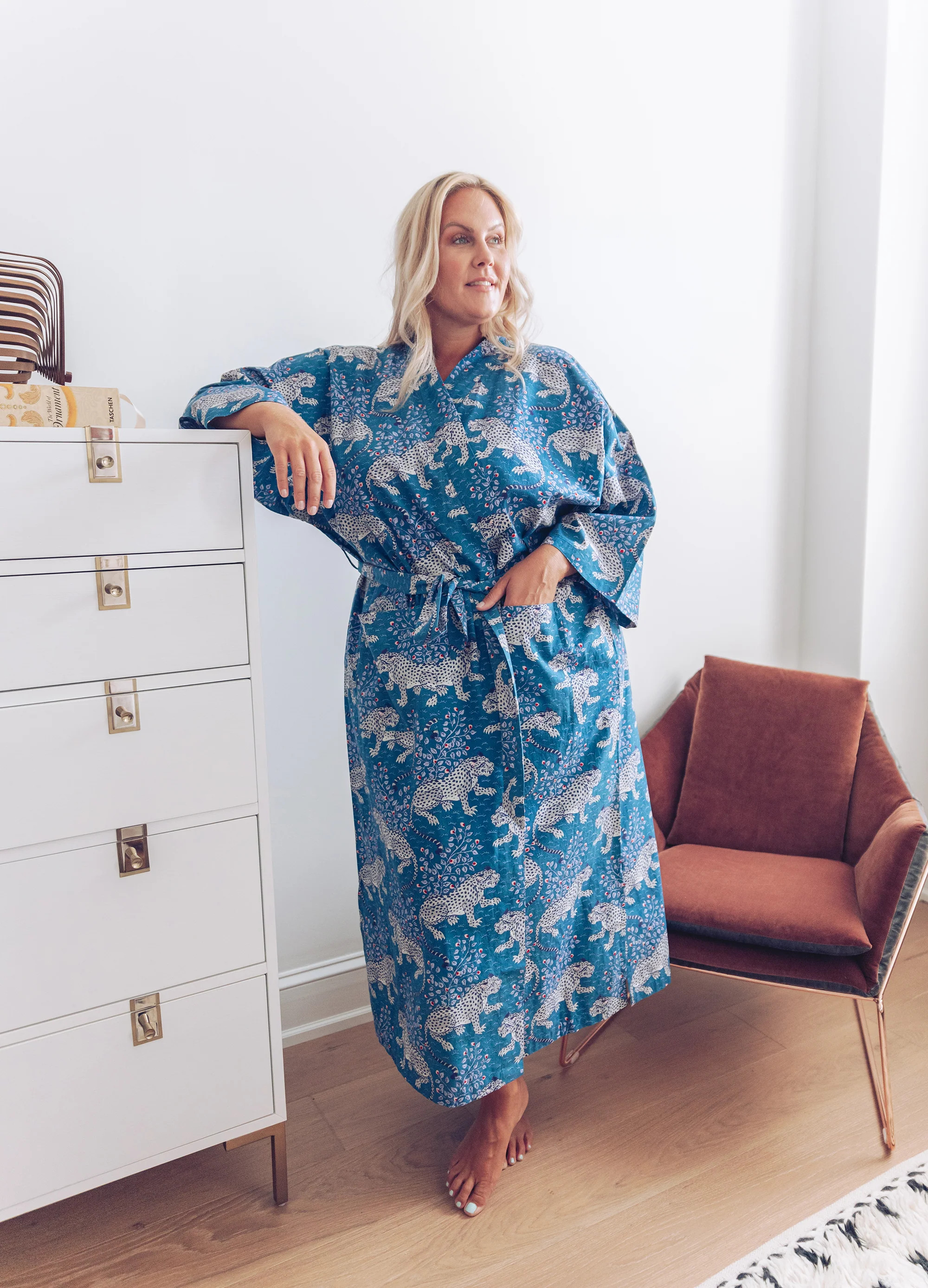 Bagheera - Robe - Indigo | Printfresh