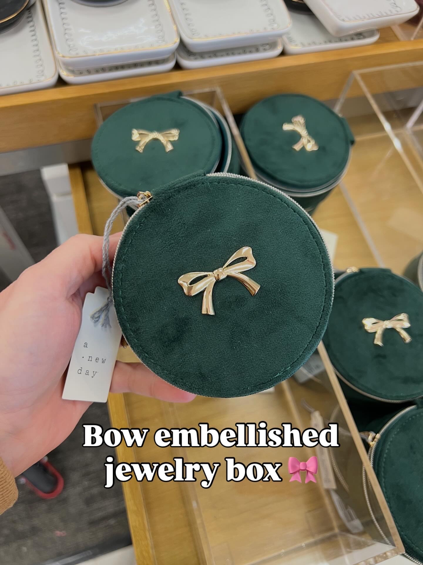 Price drop on this jewelry box at Target, now $10.50 (was $15). Gift idea white elephant favorite things party 

#LTKHoliday #LTKGiftGuide #LTKSaleAlert