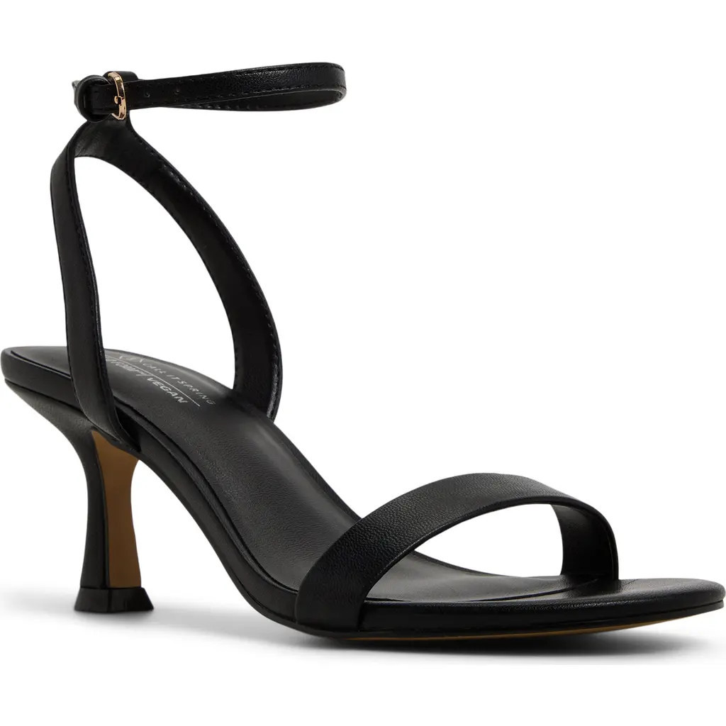 Call It Spring By Aldo Madelyyn Ankle Strap Sandal in Black at Nordstrom, Size 8.5 | Nordstrom
