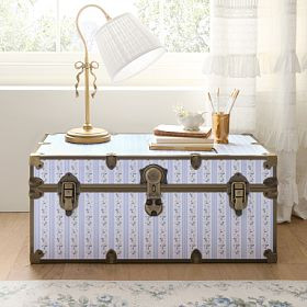 LoveShackFancy Palace Walls Standard Dorm Trunk (32") | Pottery Barn Teen