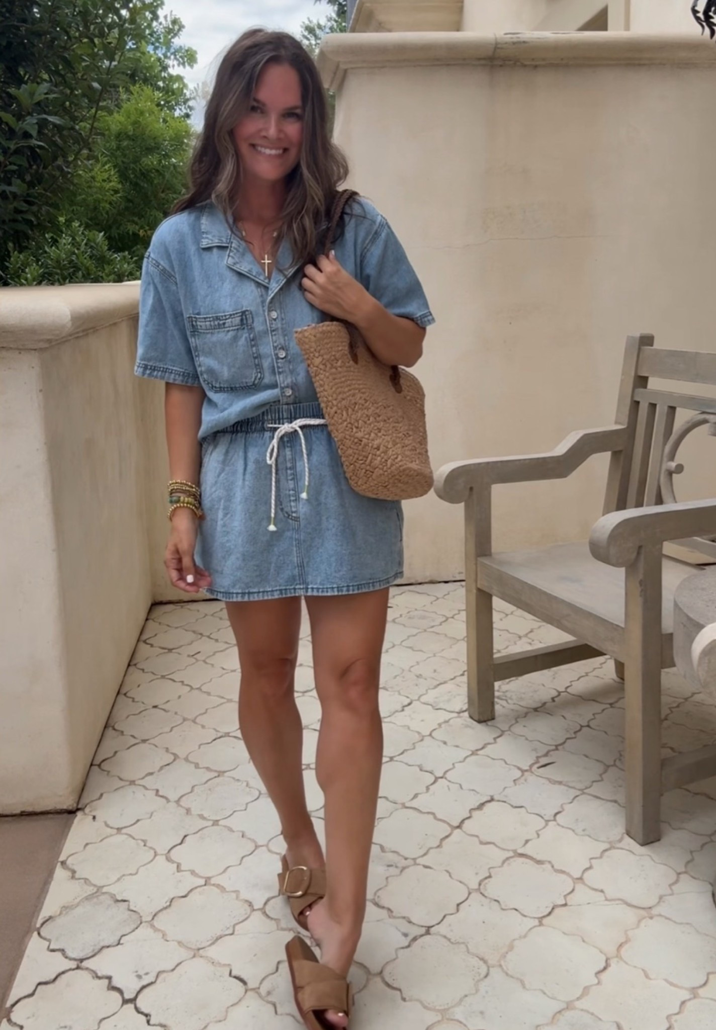 Love pieces that can work overtime in my closet! Styled as a set here, but the top looks just as good with skirts, shorts, and pants

#LTKootd #LTKmomlife #LTKdayinmylife