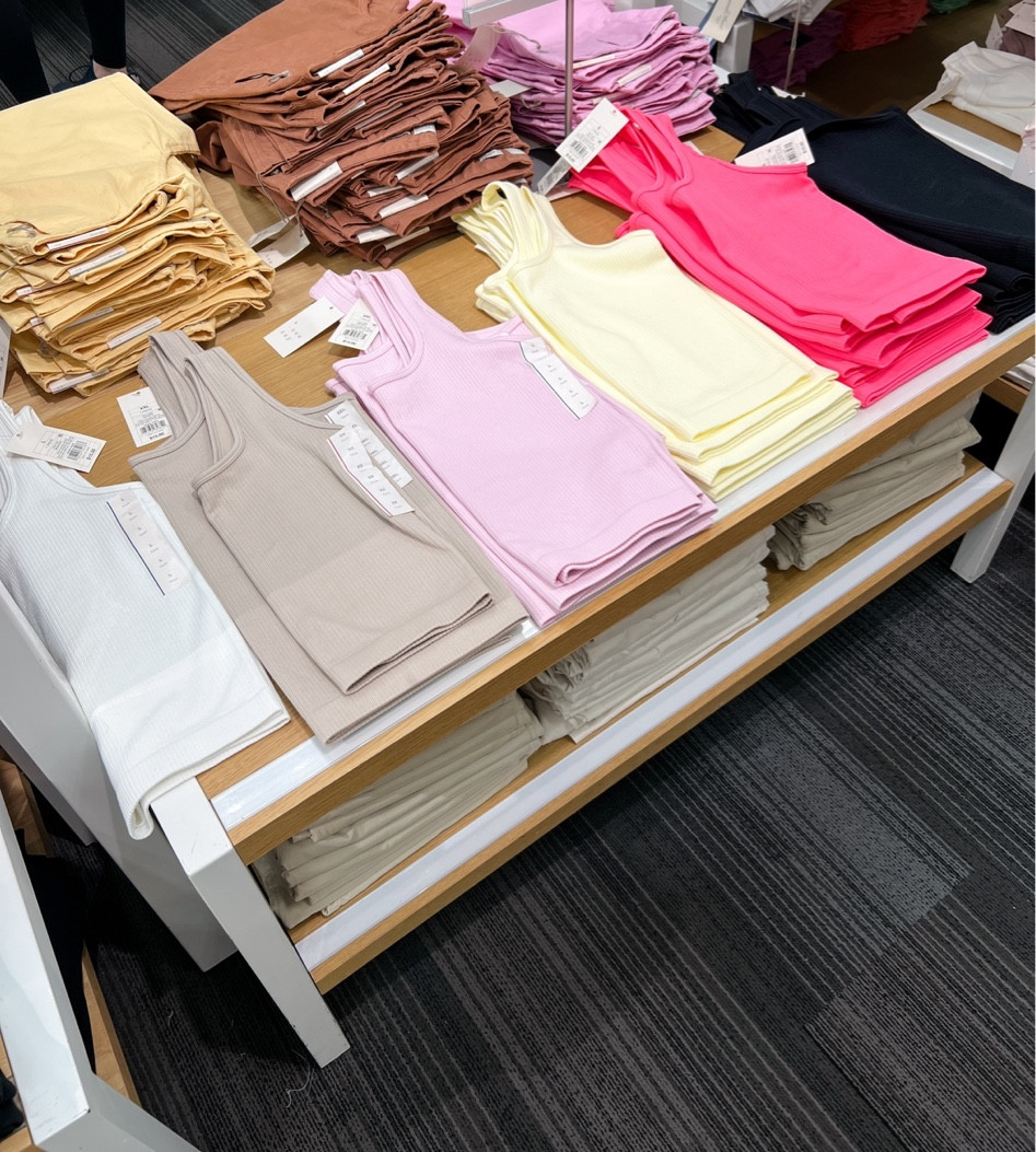 These ribbed tanks from target are my favorite - same quality of my Abercrombie ones but a fraction of the price! Summer staple! 

#LTKStyleTip #LTKFindsUnder50