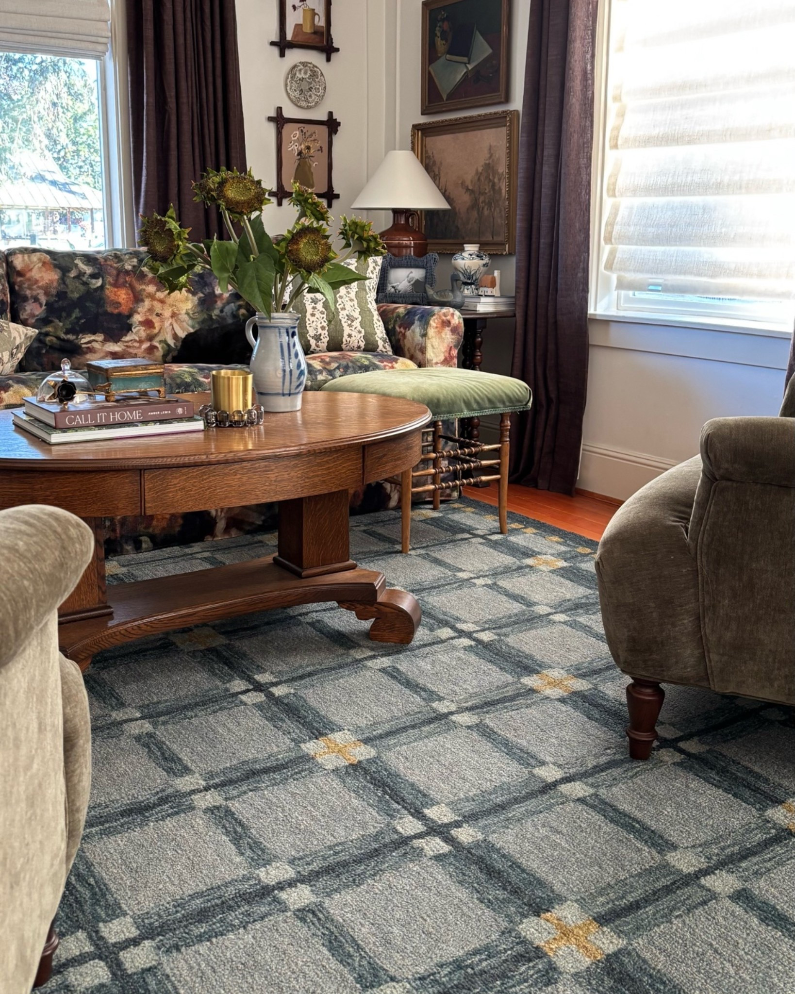 Blue makes me nervous, but I really think good design should make you a little nervous.

The new rug collaboration with @Joon Loloi and Heidi Caillier is so good! It was hard to choose just one!
