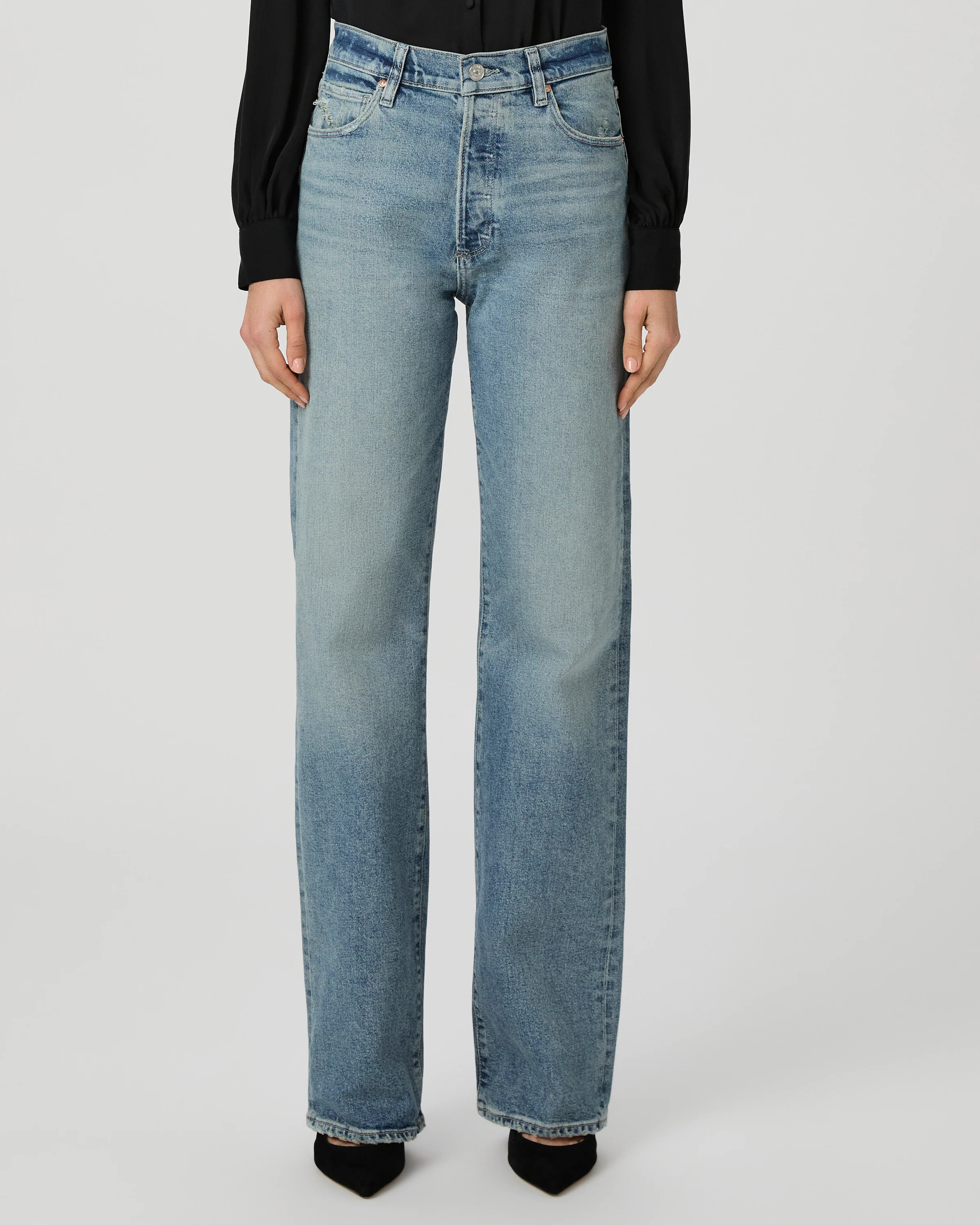 Sawyer 32" Wide Leg Jean | Paige