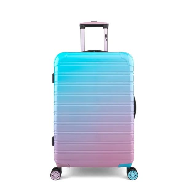 iFLY - Fibertech Cotton Candy Hardside Luggage 24 Inch Checked Luggage - Walmart.com | Walmart (US)