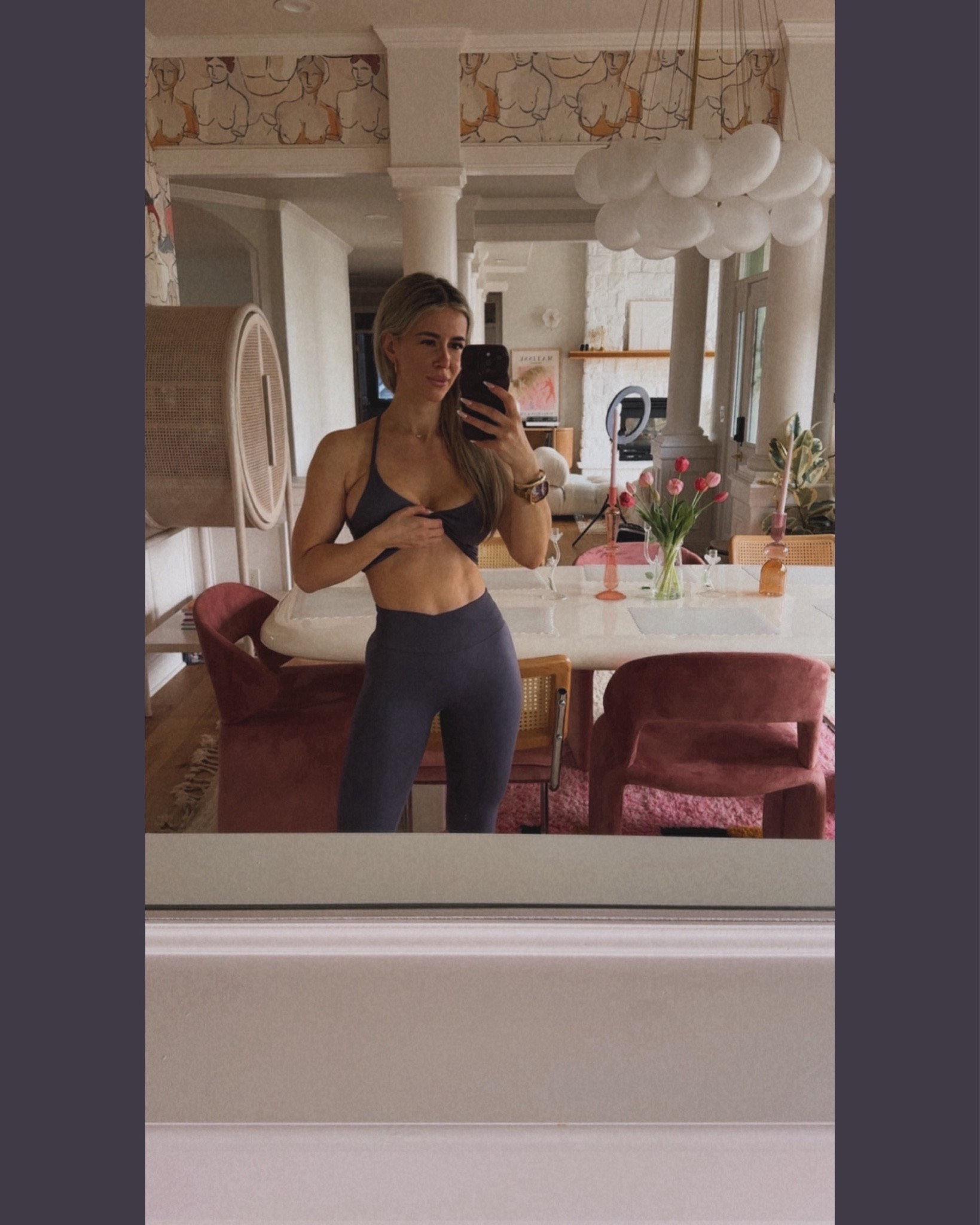 Amazon set size small. Not see through with great compression. Paired with new balance 9060 . New balance is doing 20%off promotion for select shoes!

#LTKootd #LTKfitnessgoals #LTKActive