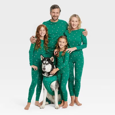 Skiing Polar Bears Holiday Matching Family Pajamas - Wondershop™ | Target