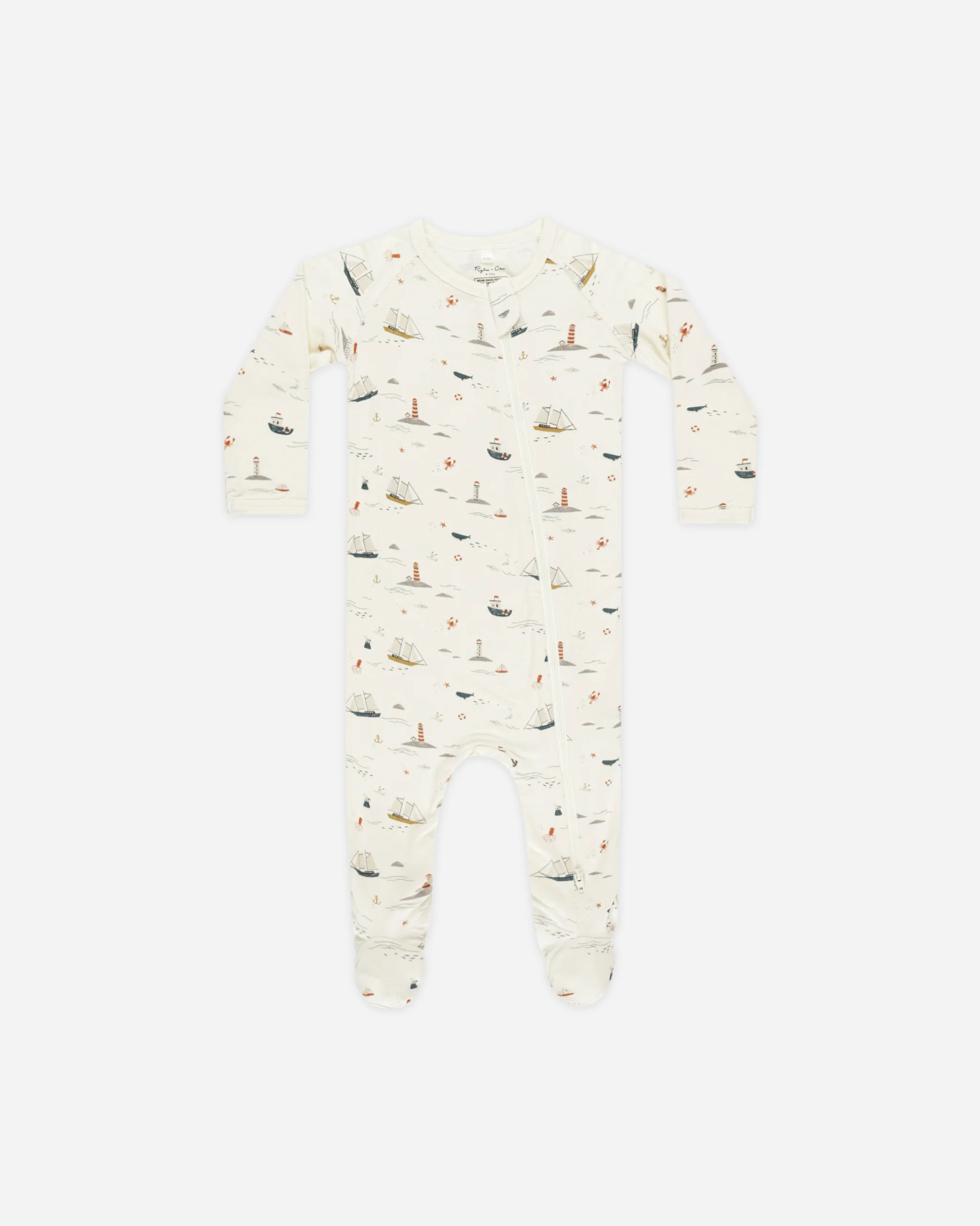Footed Sleeper || Lobsters | Rylee + Cru