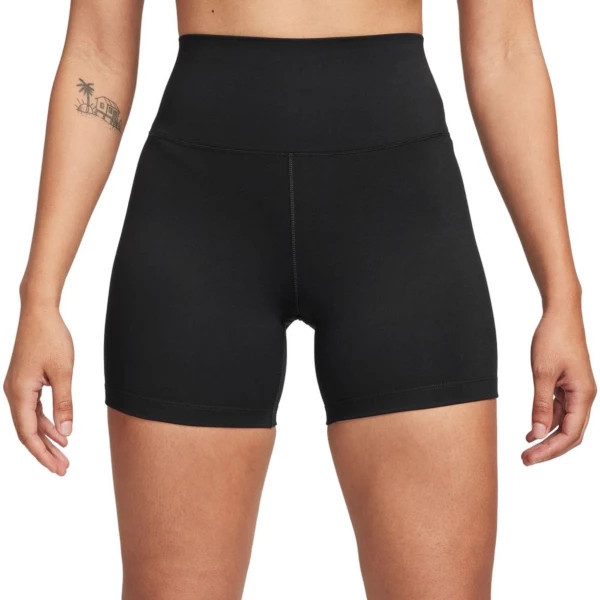 Women's Nike One High Rise Biker Shorts XLarge Black/Black | Scheels