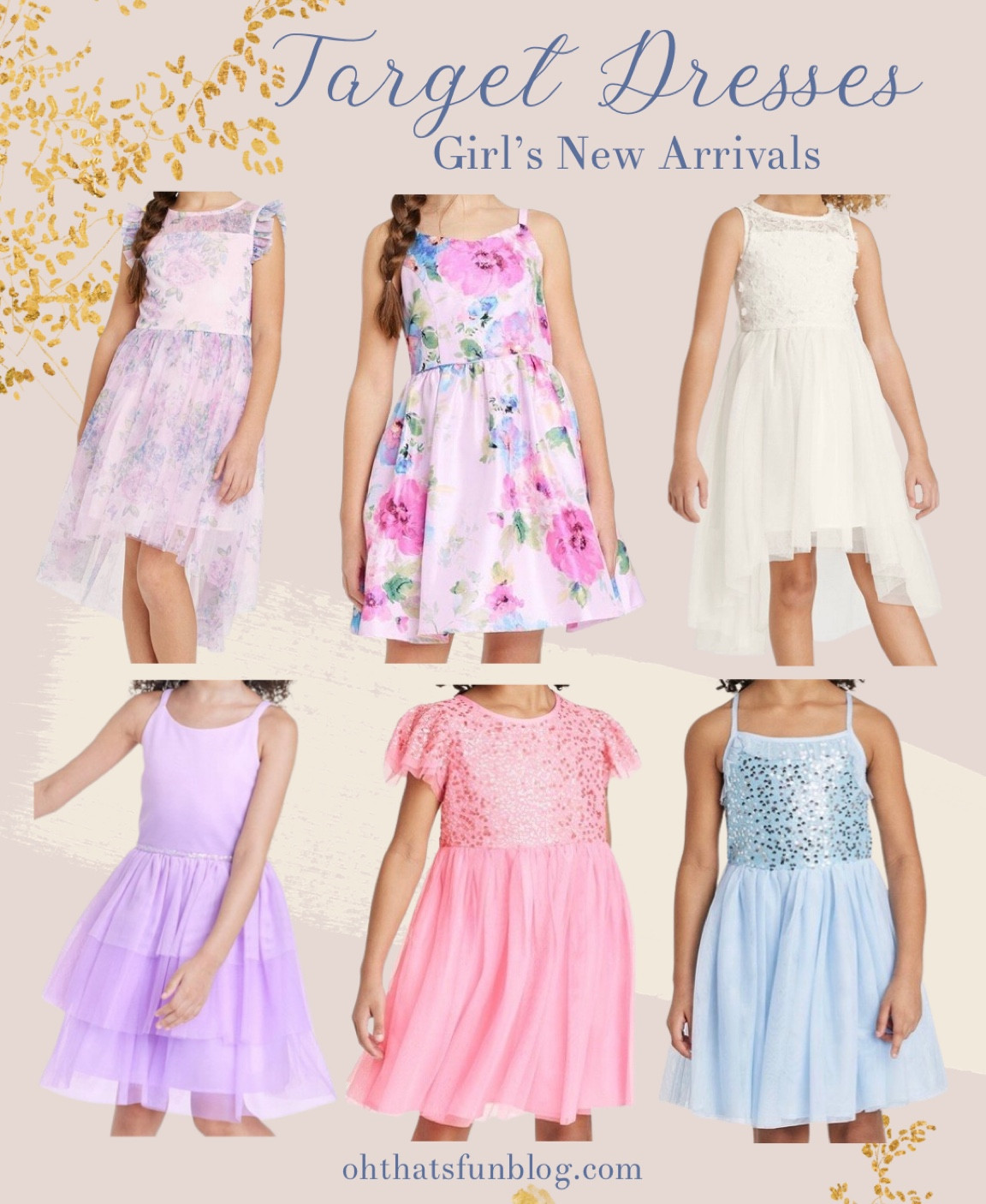 New special occasion dresses for girls from Target! These are so cute for a wedding, church, Easter, birthday parties, etc! Size inclusive and the styles are great for girls of all ages. 

#weddingguest #dress #spring #closetrefresh #wardroberefresh #girls #girlsfashion #target #targetfind

#LTKunder50 #LTKFind #LTKkids