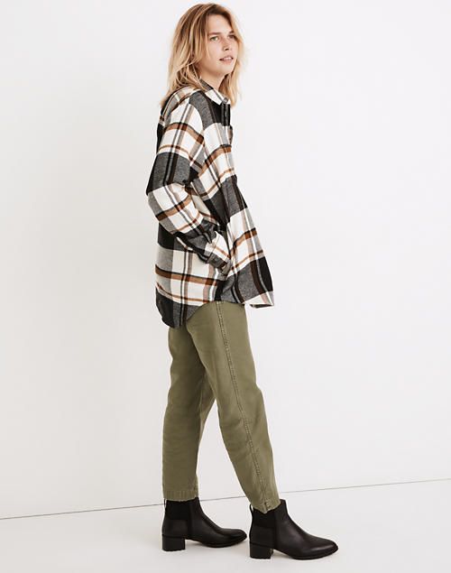 Flannel Sunday Shirt in Bromley Plaid | Madewell
