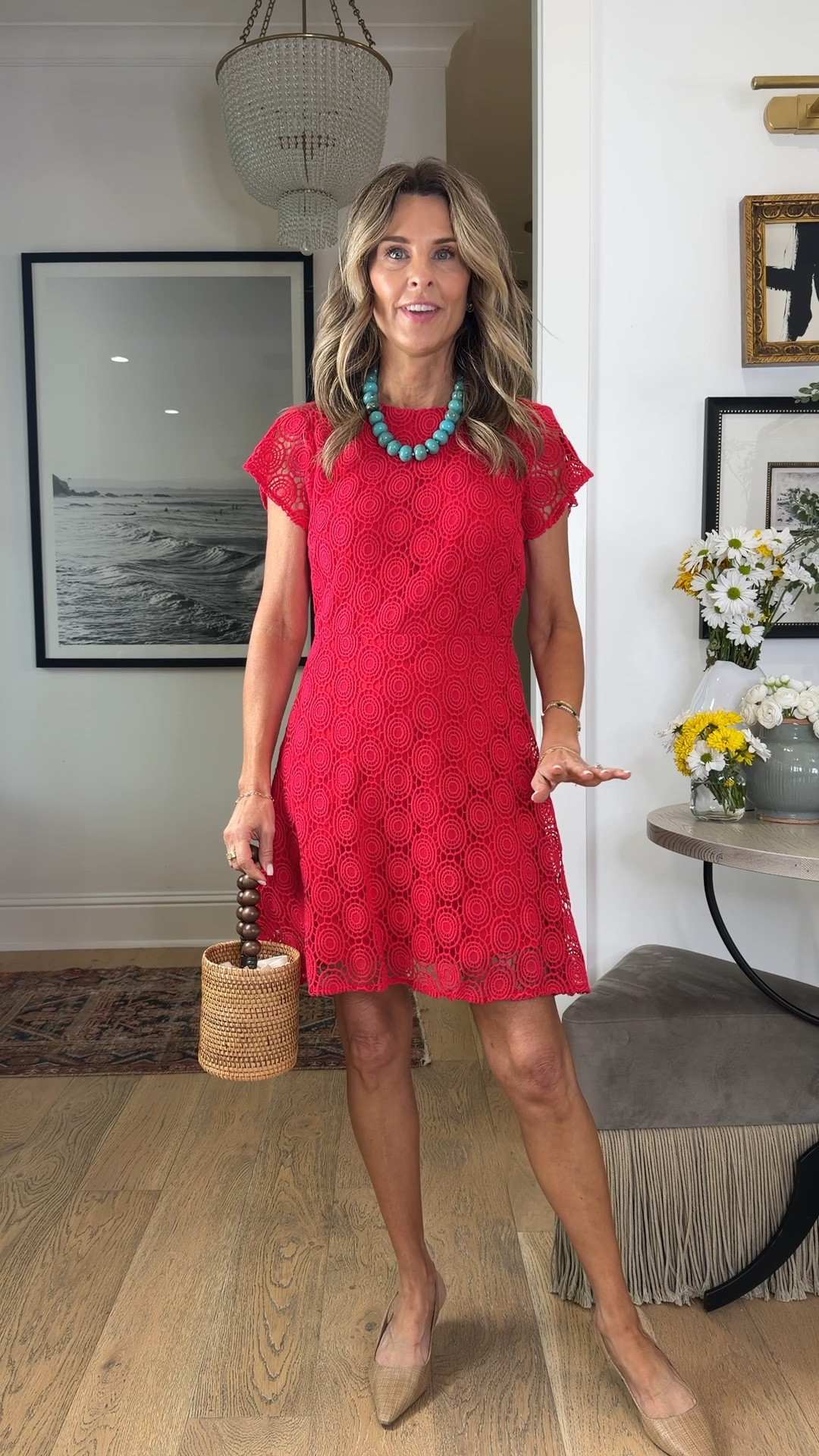 I’m 5’6” Discount code TAMMY15
-Red dress TTS wearing a Small, a XS would be better. 

#LTKOver40 #LTKSeasonal #LTKootd