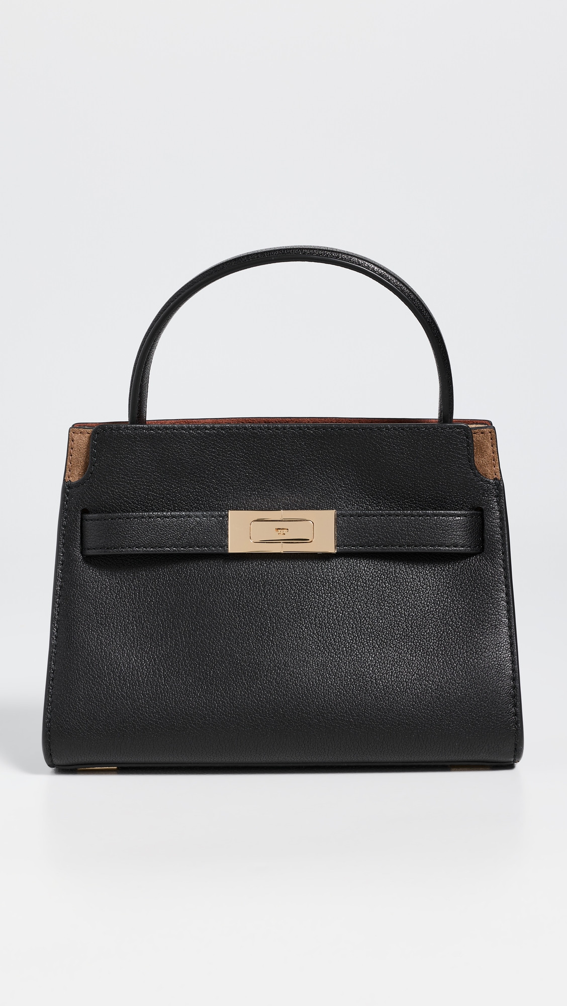 Tory Burch Lee Radziwill Petite Double Bag Black One Size | Shopbop