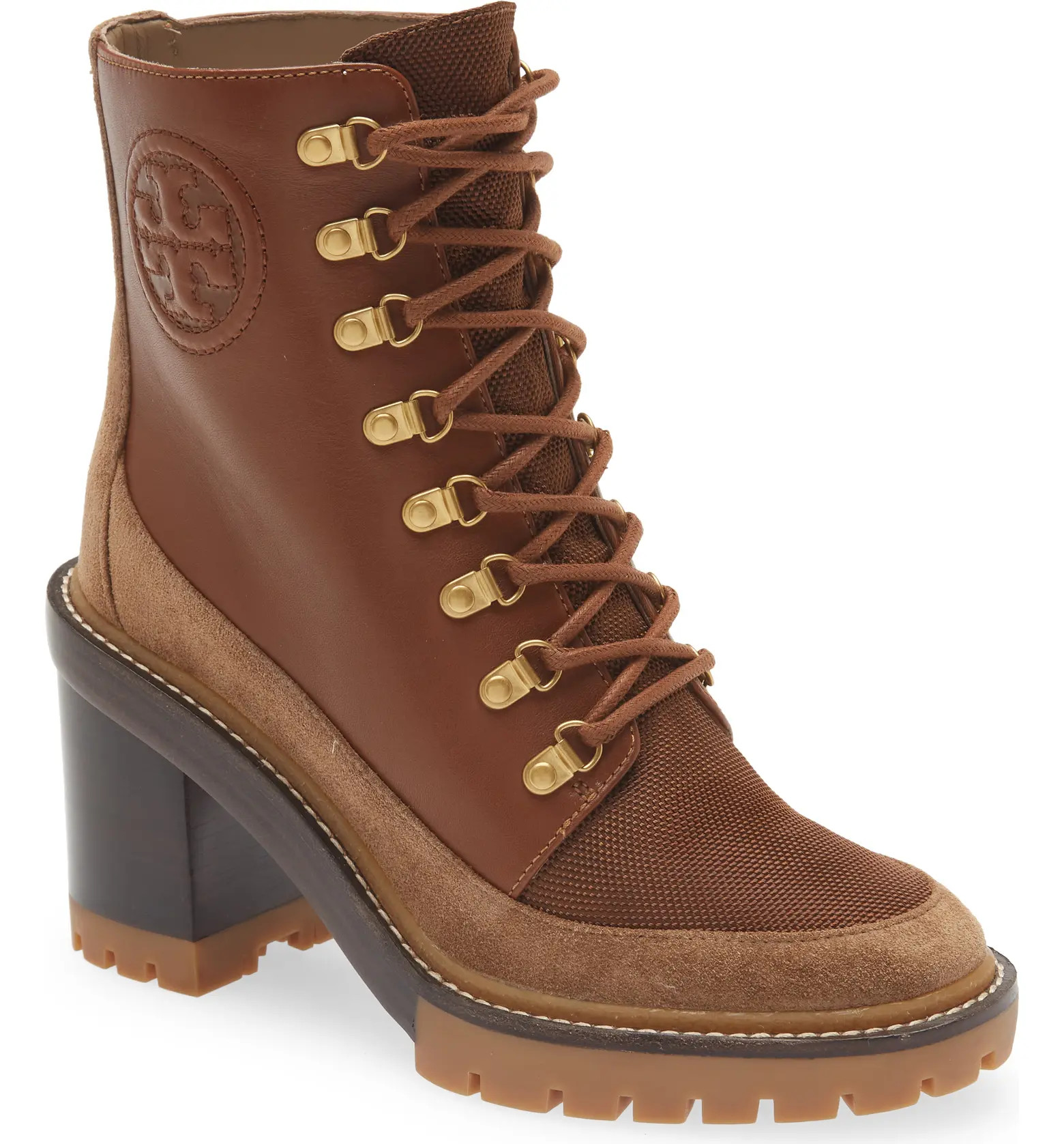 Miller Mixed Materials Lug Sole Boot | Nordstrom