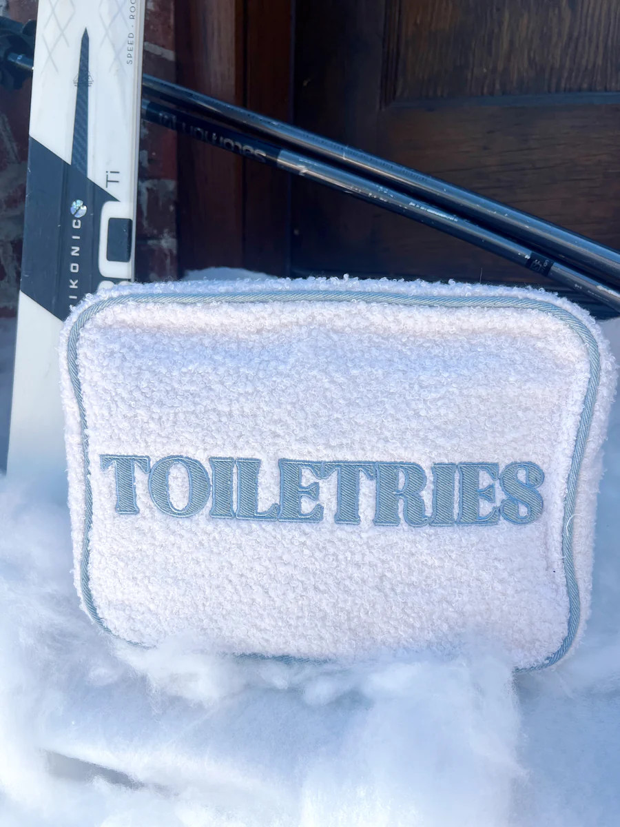 Toiletries - Sherpa + Denim XL | KenzKustomz