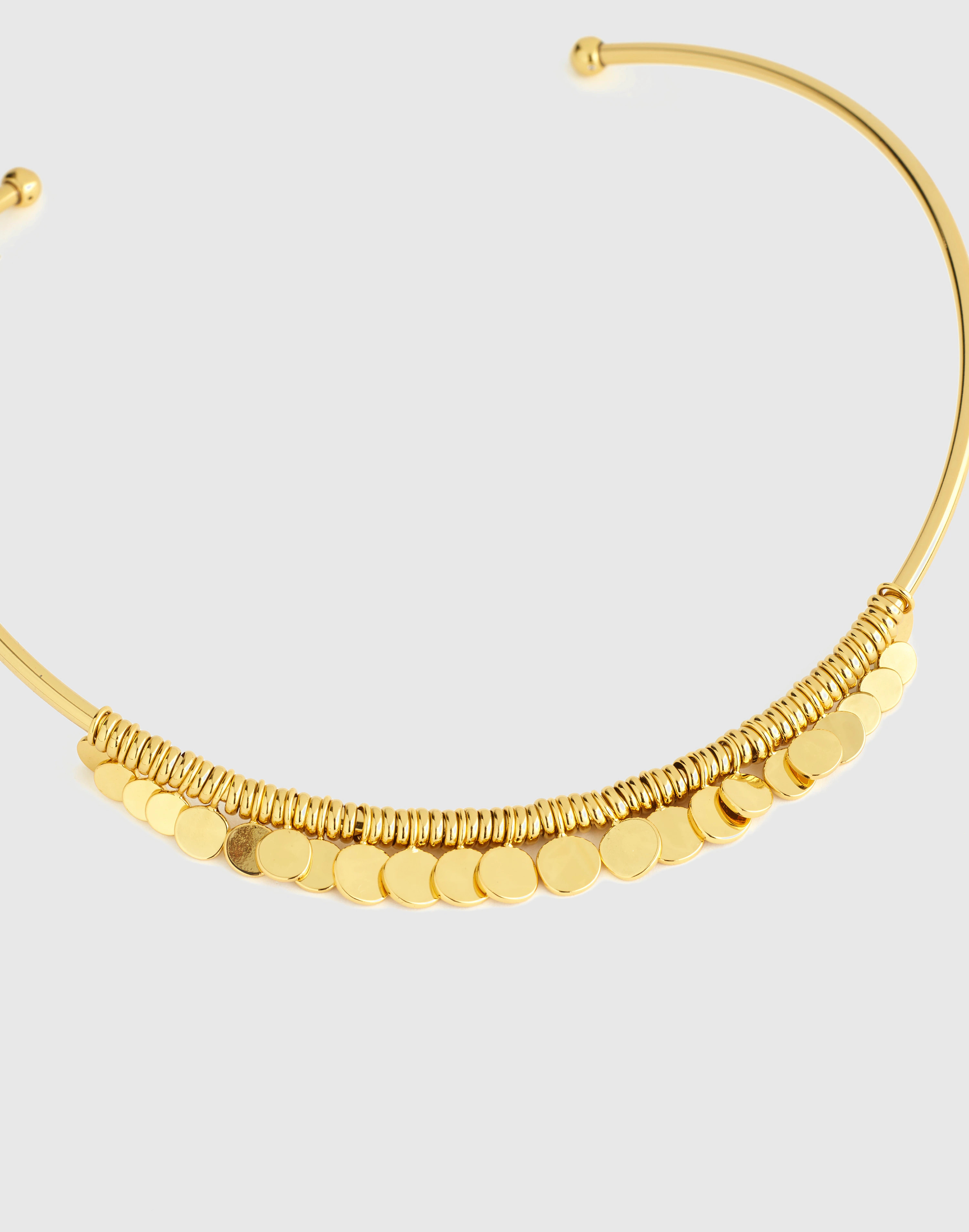Coin Cluster Wire Choker Necklace | Madewell