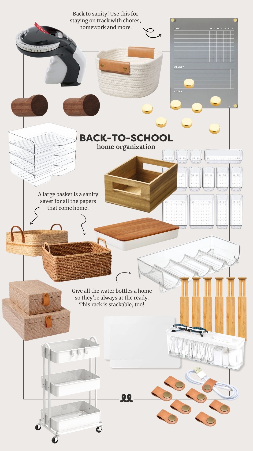 Back to school organization for the home ￼

#LTKHome