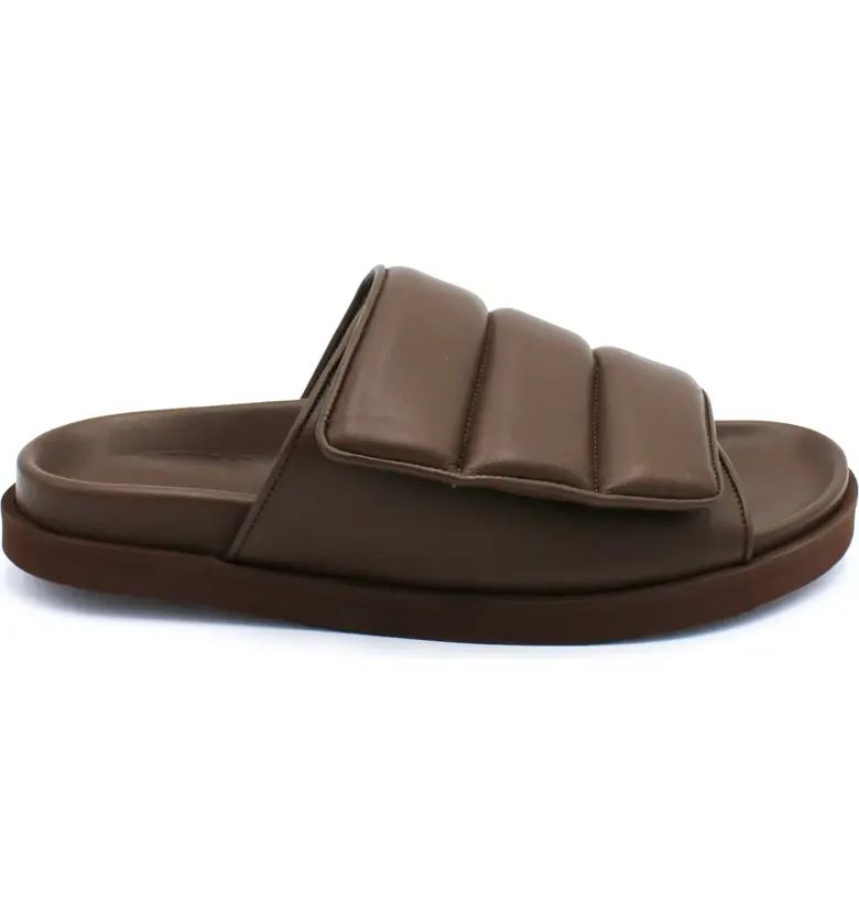 GIABORGHINI Quilted Leather Slide Sandal | Nordstrom | Nordstrom