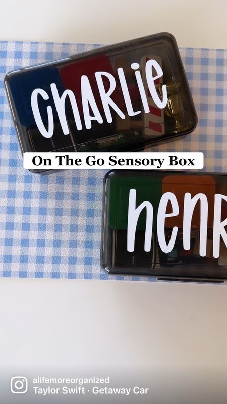 🚙On the Go Sensory Box🚙 

I love having easy activities for my boys when we’re on the go and after seeing @mommasociety share a car box she created for her kids I was inspired to create one for mine too. We were on vacation a couple of weeks ago and the boys were highly entertained at every restaurant by playdough and their race cars, so I knew this would be perfect for them. I of course had to personalize the pencil boxes with my Cricut using my favorite font for kid stuff (Clementine Creamery). 

I linked everything I could in my Amazon storefront and LTK, but the trophies are from @dollartree in the party favor section. The street sign and traffic cone were from an old play set we already had. Feel free to comment below if you have any questions!

🚙🚙🚙🚙🚙🚙🚙🚙

#kidsactivities #cars #car #hotwheels #racecar #racecars #sensory #sensoryplay #sensoryactivity #toddleractivities #activitiesforkids #cricutproject #cricutprojects #cricutfonts #roadtape #playdough #playdoughfun #playdoughkits #boymom #momlife #sahmlife #pencilbox #hotwheel #carlovers #carlover #creatology #entertainingkids #onthego #travelactivities #summeractivities 

#LTKGiftGuide #LTKfamily #LTKkids