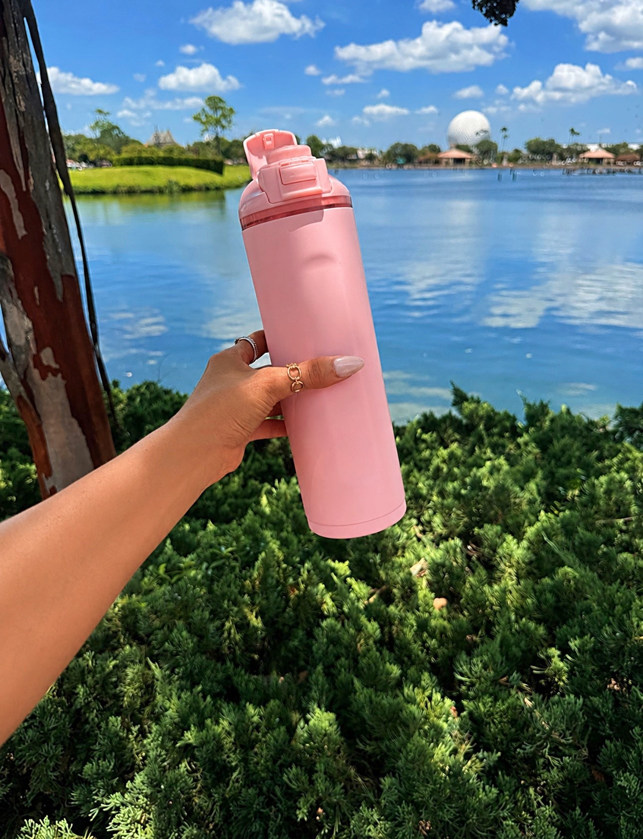 Omg this NEW hydrojug is amazing! It kept ice for 2 days at Disney but I’m loving the NO perse straw for sipping (NO LIP LINES!) and how cute is this color! Perfect for back to school! 

Under $26 use code easeintoit 

#sponsored @HydroJug