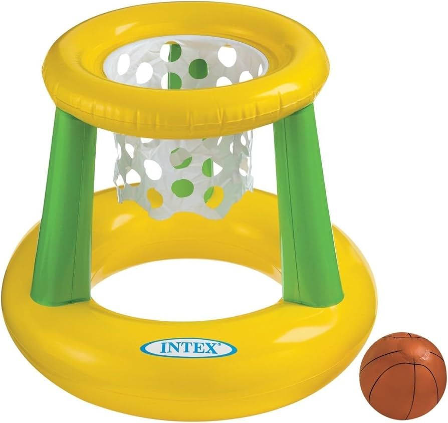 Intex - Floating Hoops 3, Incl Inflatable Pool Hoop & Basketball | Amazon (US)