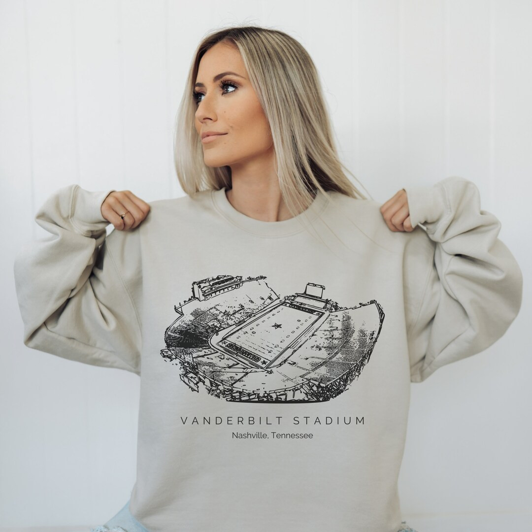 Stadium Sweatshirt College Stadium Crewneck College Football - Etsy | Etsy (US)