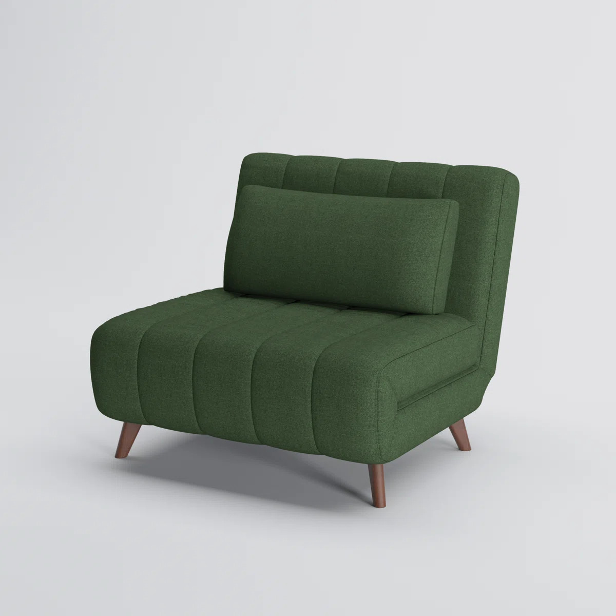Jazariah Upholstered Pillow Back Convertible Chair | Wayfair North America