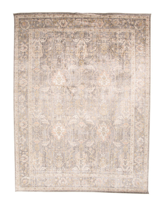 Made In Egypt 5x8 Rosemarie Floral Area Rug With Decorative Border | Home | Marshalls | Marshalls
