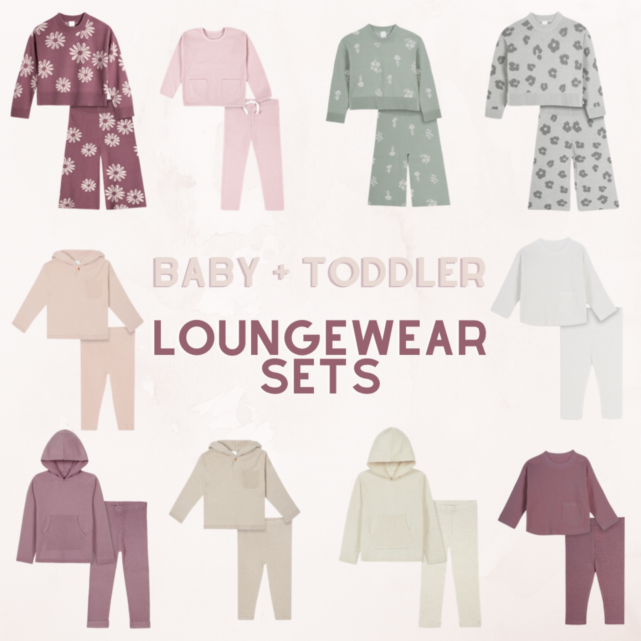 Baby girl, toddler girl, loungewear, loungewear sets, trendy baby, trendy toddler, baby style, toddler style, baby fashion, toddler fashion.

#LTKbaby #LTKSeasonal