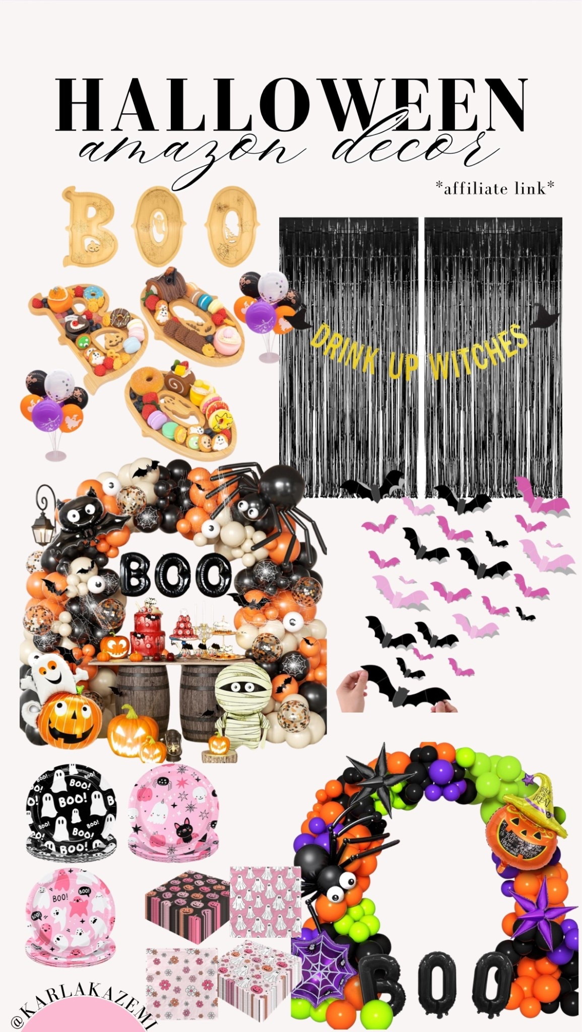 Last minute Amazon Halloween decor! Get in the spirit the perfect Halloween party decorations 🎃


Found it in Amazon, Amazon home, Halloween, Halloween decor, Halloween decorations, bats, ghost pillows, pillows, pumpkin pillows, frameless candles, Harris potter candles, outdoor decor.

#LTKFindsUnder50 #LTKParties #LTKHalloween