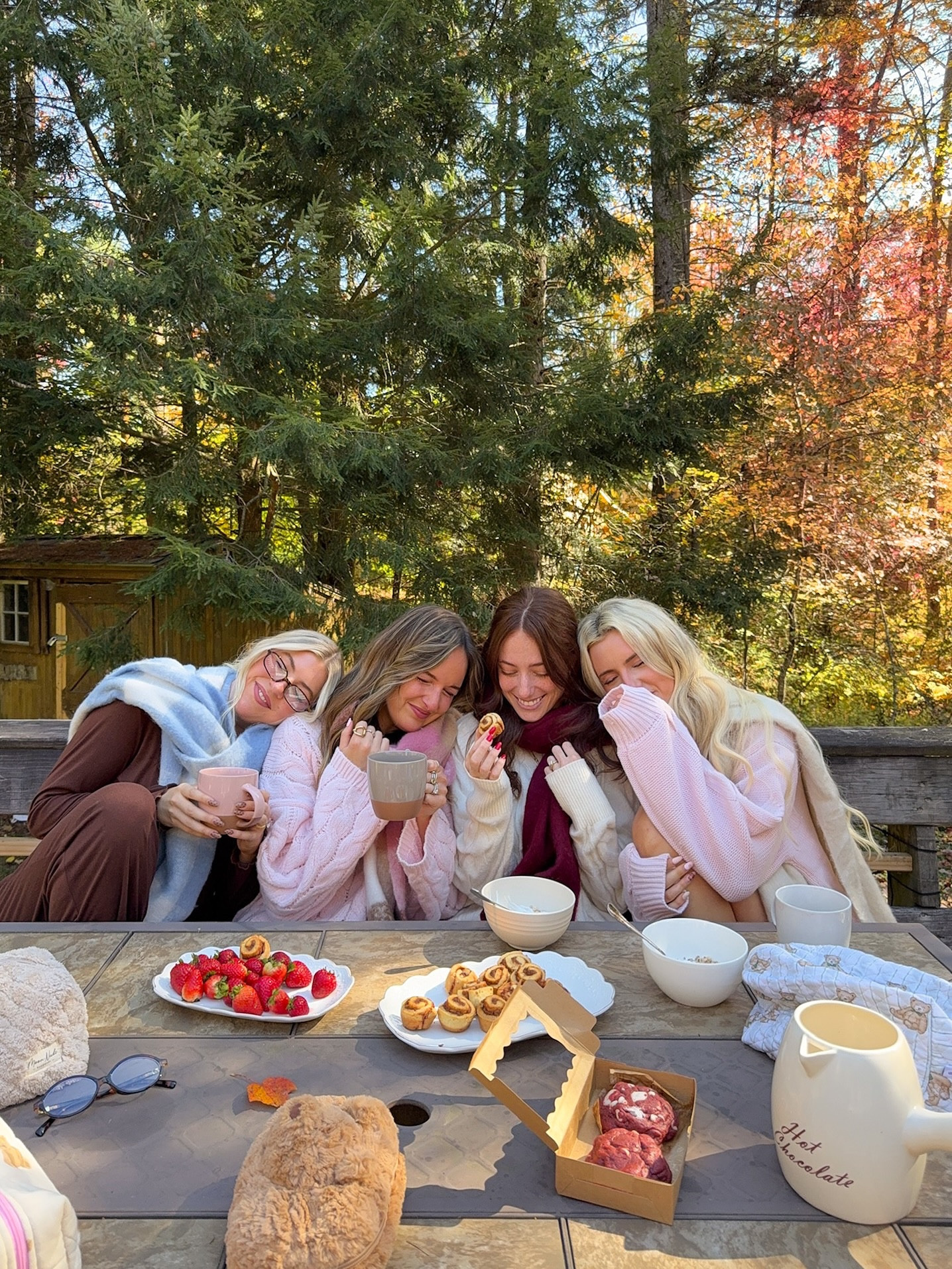 girls trip to Vermont together?! 🍁☕️🧸🍂

IB: @ashleeradosta @taylorrbondd and friends 💕
