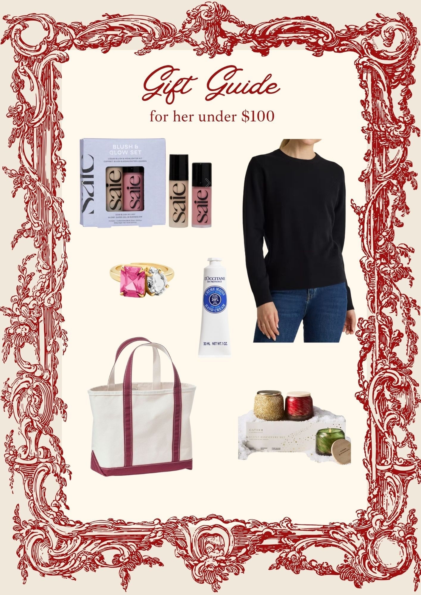 Gift Guide for her, all under $100!#giftguide #giftguideforher #giftguideunder100

#LTKCyberWeek #LTKFindsUnder100 #LTKGiftGuide