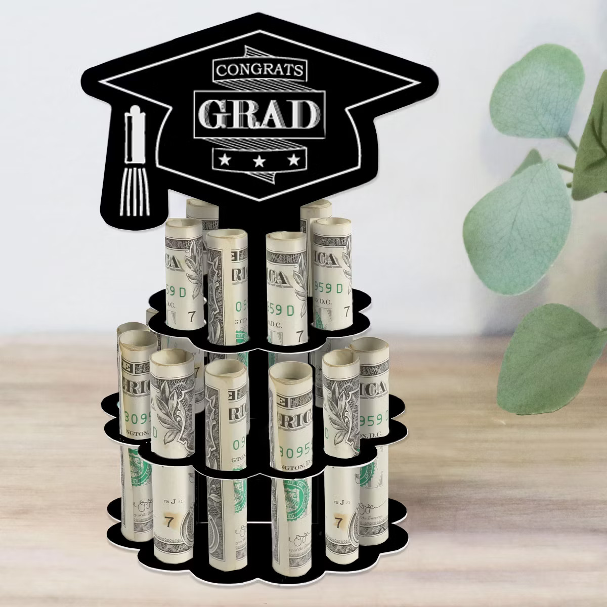 Big Dot of Happiness Graduation Cheers - DIY Graduation Party Money Holder Gift - Cash Cake | Target
