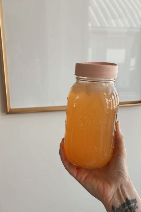 Best mason jar lid with pour spout! 

#LTKGiftGuide #LTKhome #LTKfitness