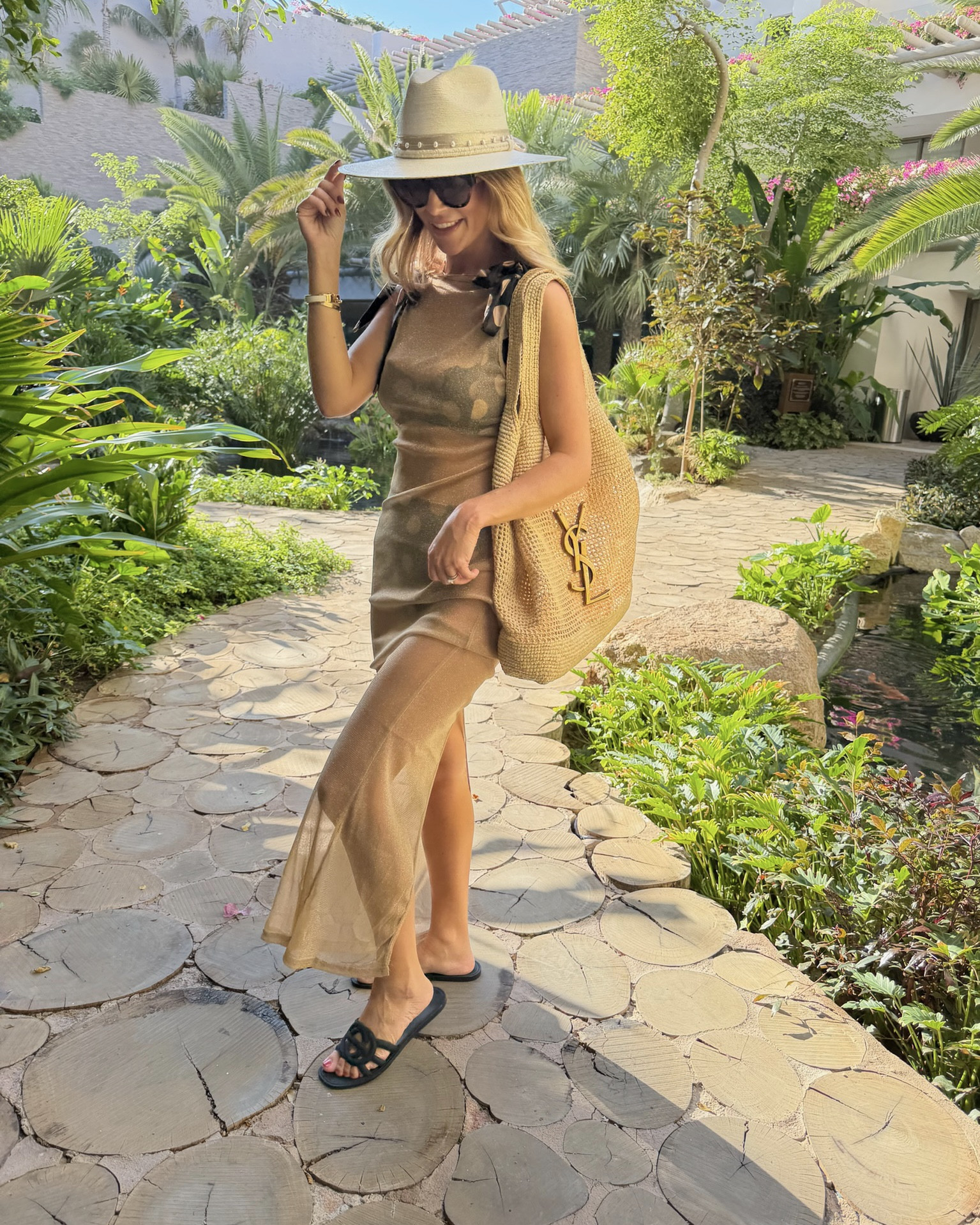 Cabo ☀️ 
Pool outfit
Beach riot bikini
Amazon coverup 
Glitzy Bella sandals use code ASHLEE20 for 20% off
Hat is Corazon 
Miu miu sunglasses
Ysl raffia tote

#LTKTravel #LTKootd #LTKStyleTip