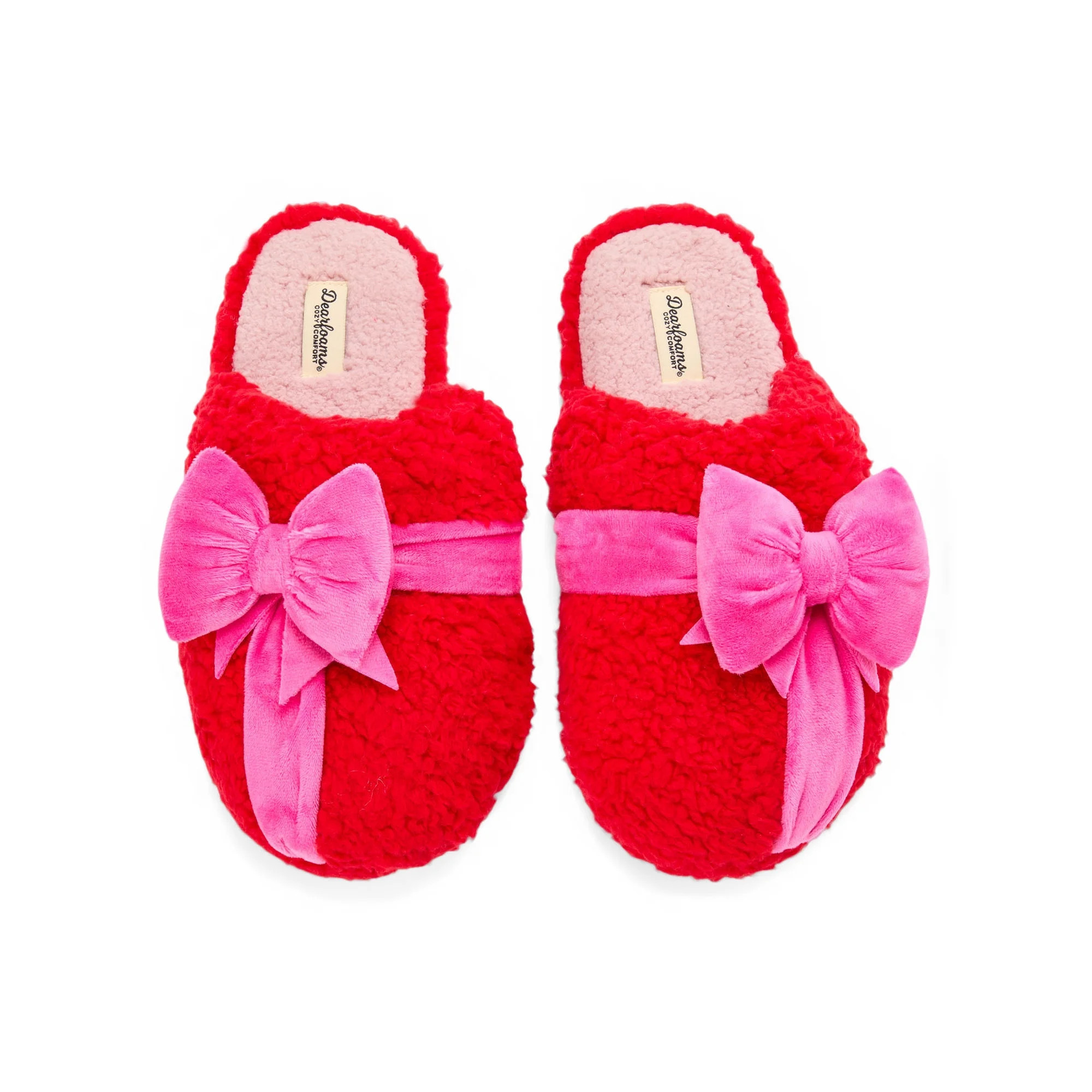 Dearfoams Cozy Comfort Holiday Novelty Slippers | Walmart (US)