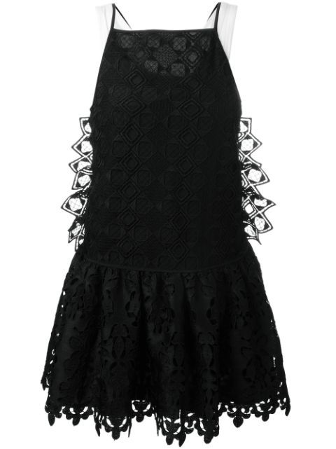 embroidered dress | FarFetch US