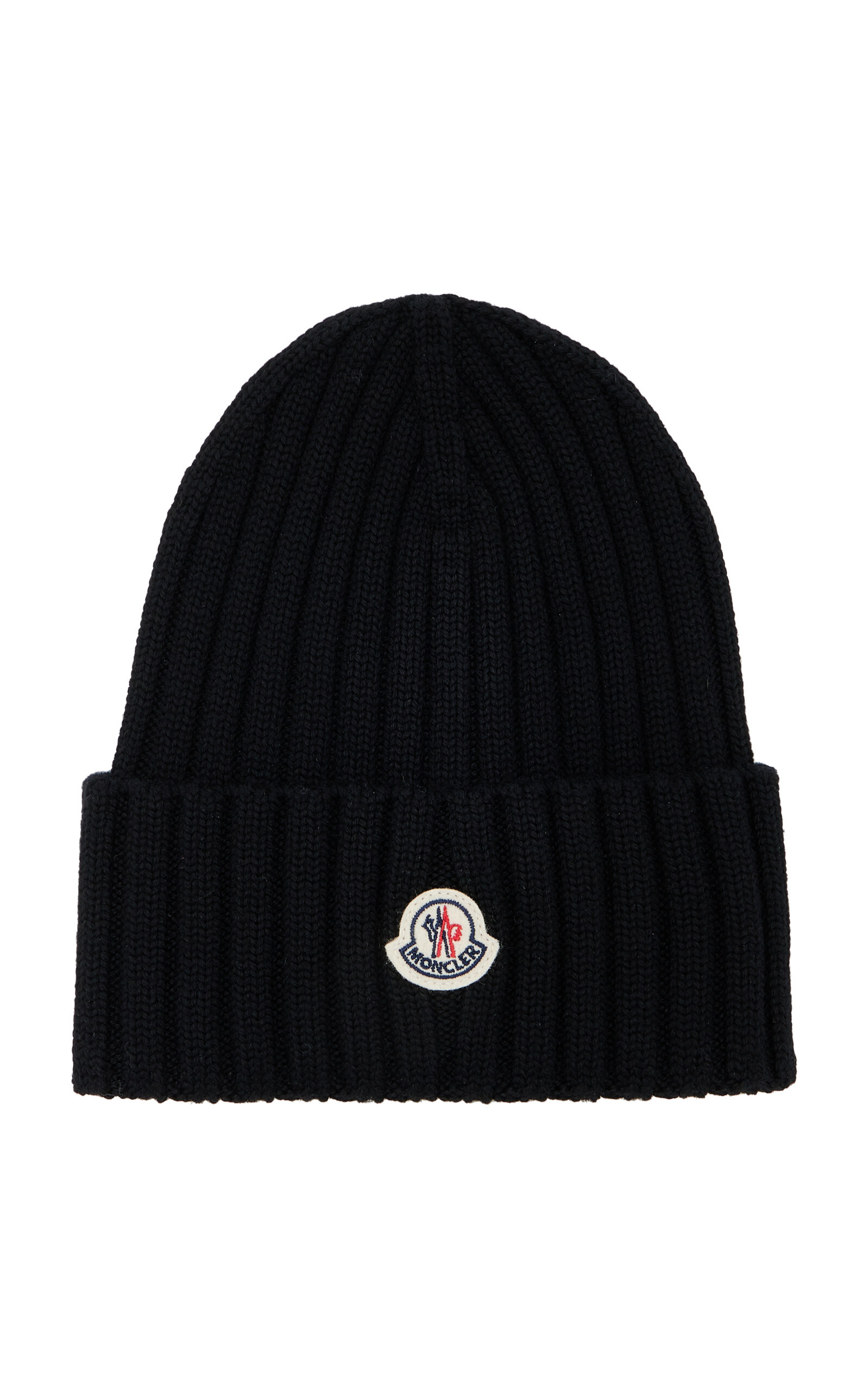 Moncler Ribbed-Knit Wool Beanie - Moda Operandi | Moda Operandi (Global)