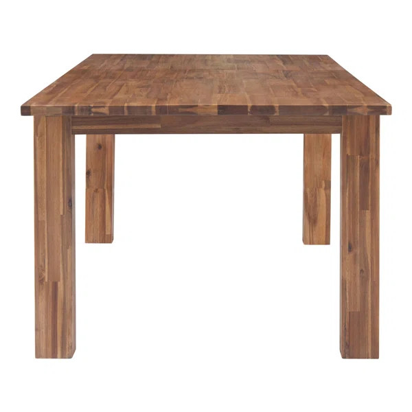 Virna Butterfly Leaf Acacia Solid Wood Dining Table | Wayfair North America