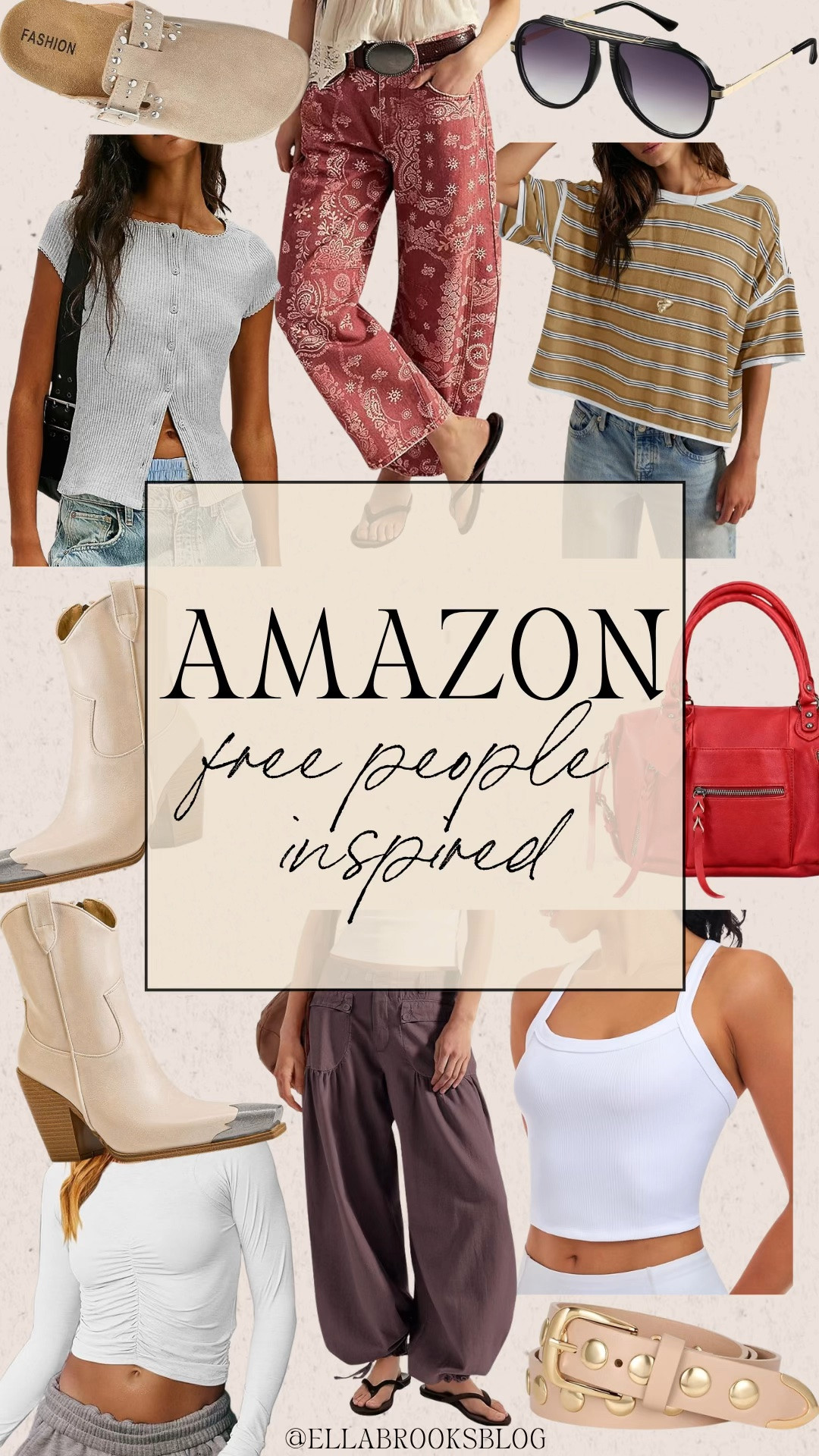 Amazon free people inspired styles

Look for less, barrel pants, western boots, Amazon active, Athleisure

#LTKSeasonal #LTKootd