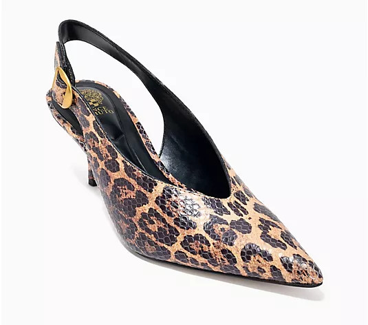 Vince Camuto Adjustable Slingback Pumps - Thanya | QVC