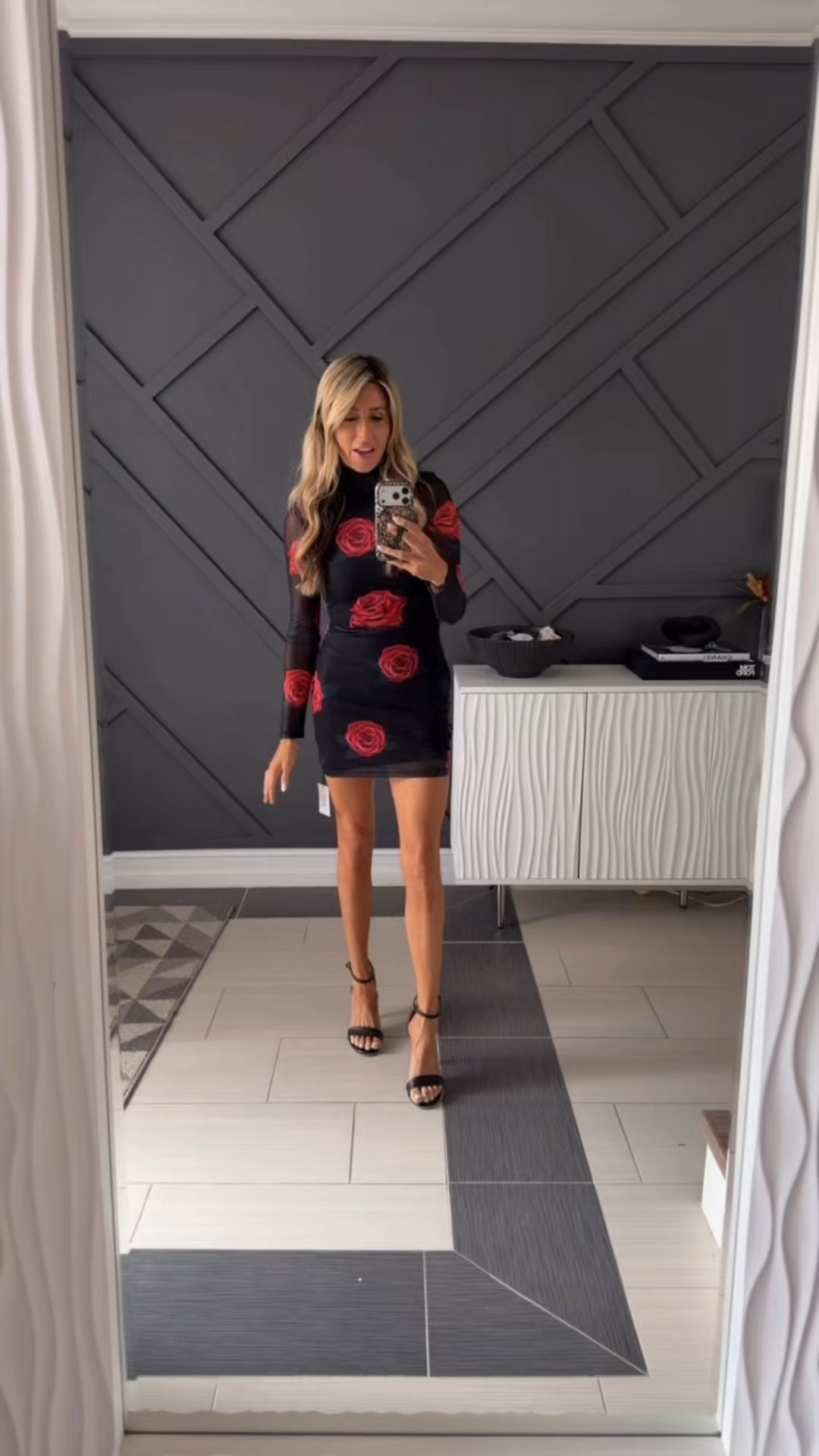 The most perfect black mini dress with roses by superdown 

#LTKValentine #LTKmomlife #LTKOver40