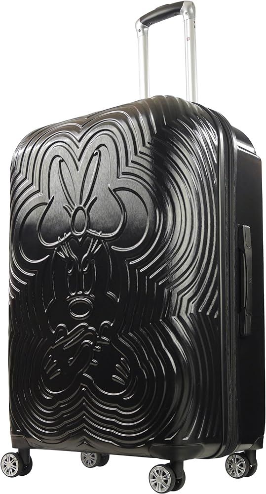 FUL Disney Minnie Mouse 29 Inch Rolling Luggage, Molded Hardshell Suitcase with Wheels, Black (FC... | Amazon (US)