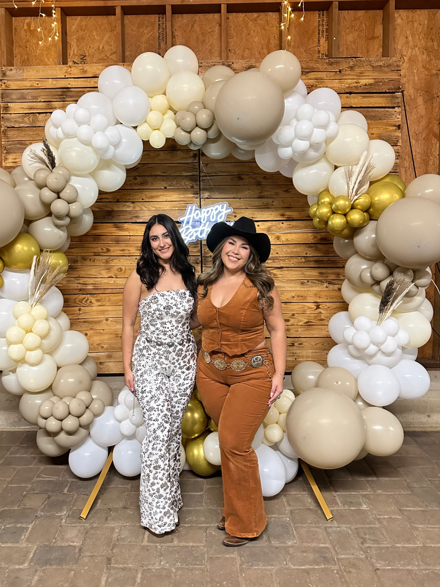 May favorite outfits at the western themed birthday party were of course the birthday outfit a white and silver sequin bootcut jumpsuit and my corduroy vest and flare pants. The metal western belts were the perfect ad on!  

#westernoutfits #sequinjumpsuit #birthdayoutfit 

#LTKMostLoved #LTKPetite #LTKWedding