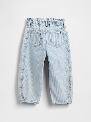 Baby & Toddler Denim Stripe Horseshoe Jeans | Gap (CA)