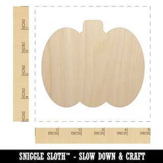 Pumpkin Halloween Fall Harvest Solid Unfinished Wood Shape Piece Cutout for DIY Craft Projects | Michaels Stores