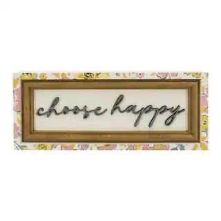 10.25" Choose Happy Spring Tabletop Décor by Ashland® | Michaels | Michaels Stores