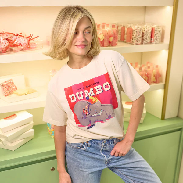 Disney Dumbo Perfect Tee, Sugar | Albion Fit